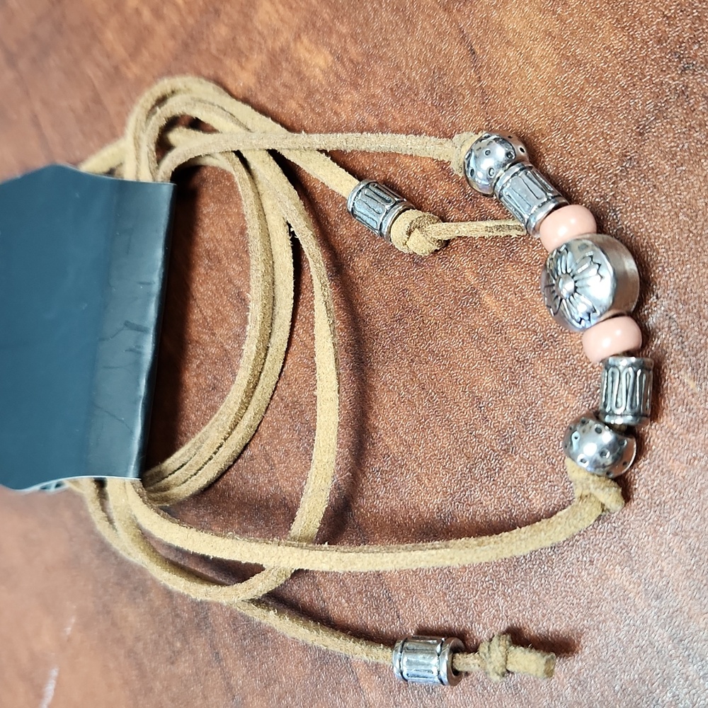 Paparazzi leather wrap bracelet